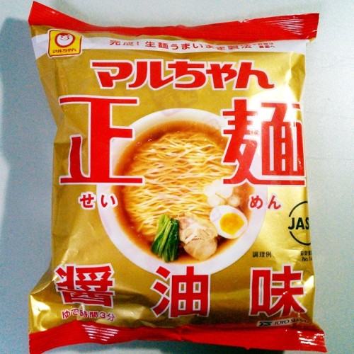 マルちゃん正麺　醤油味